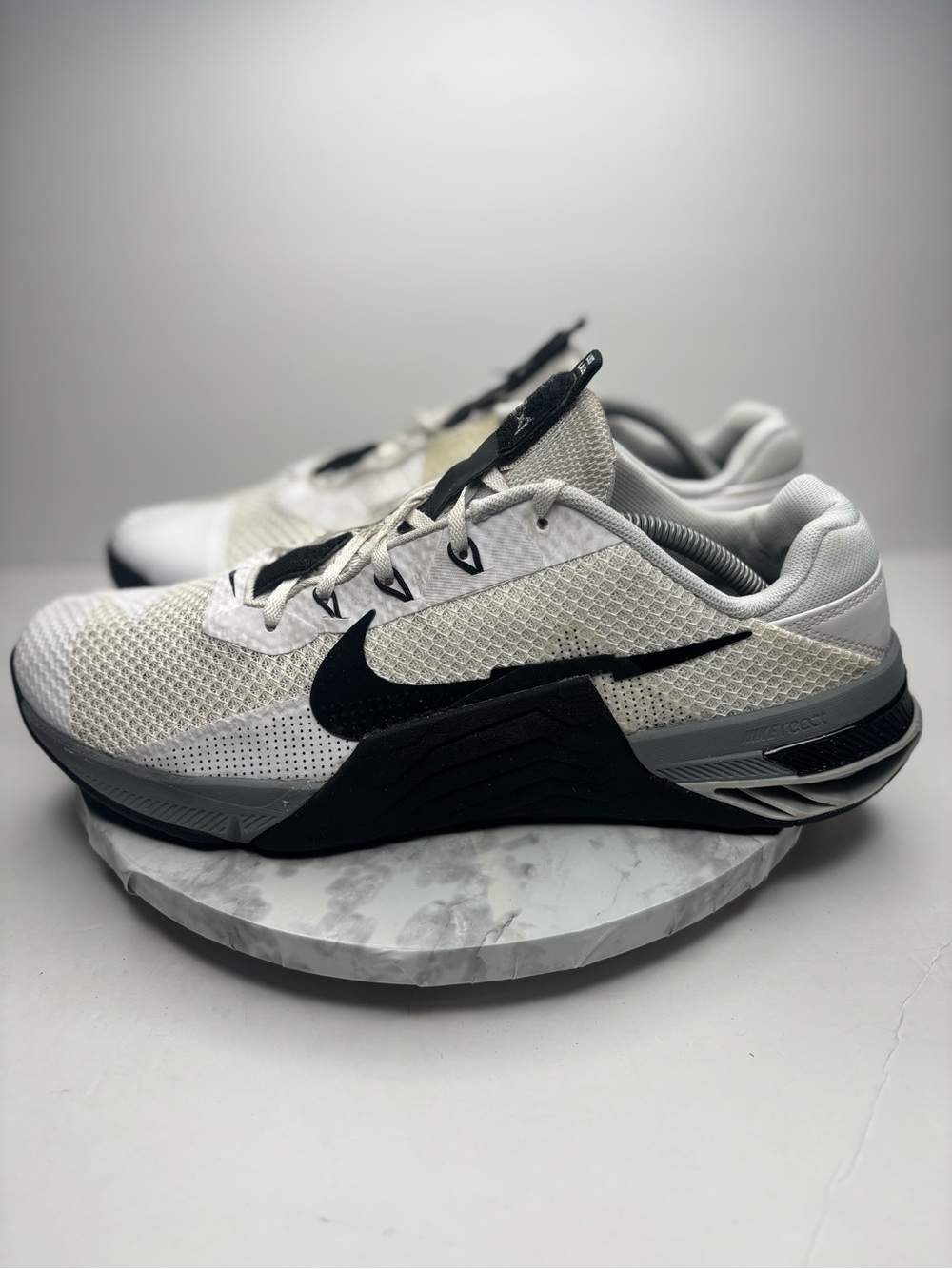 Size 13 - Nike Metcon 7 White Black
